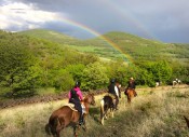 viaje a caballo por Bulgaria